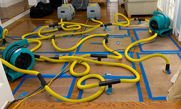 Professional Water Extraction technician working in Vestaburg, PA